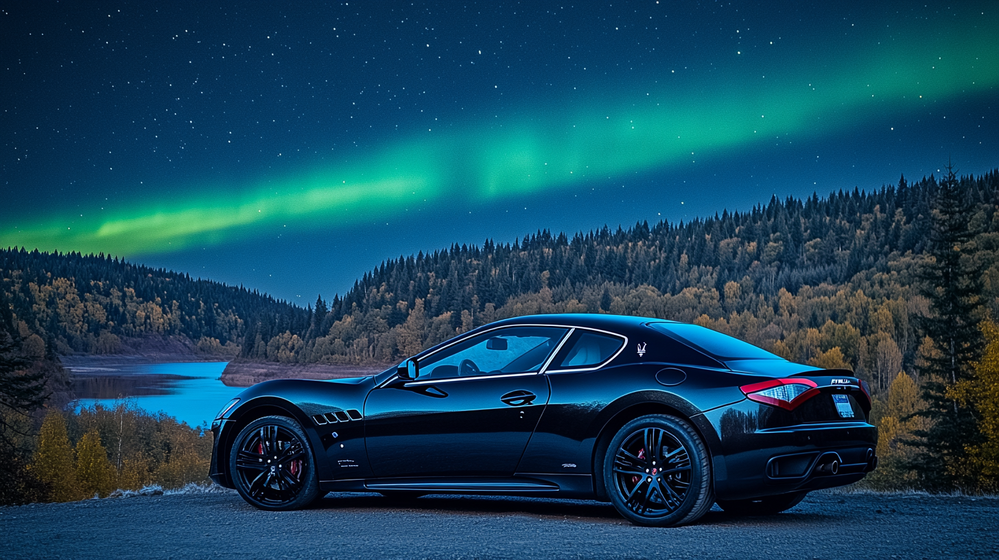 Maserati Riverside Northern Lights