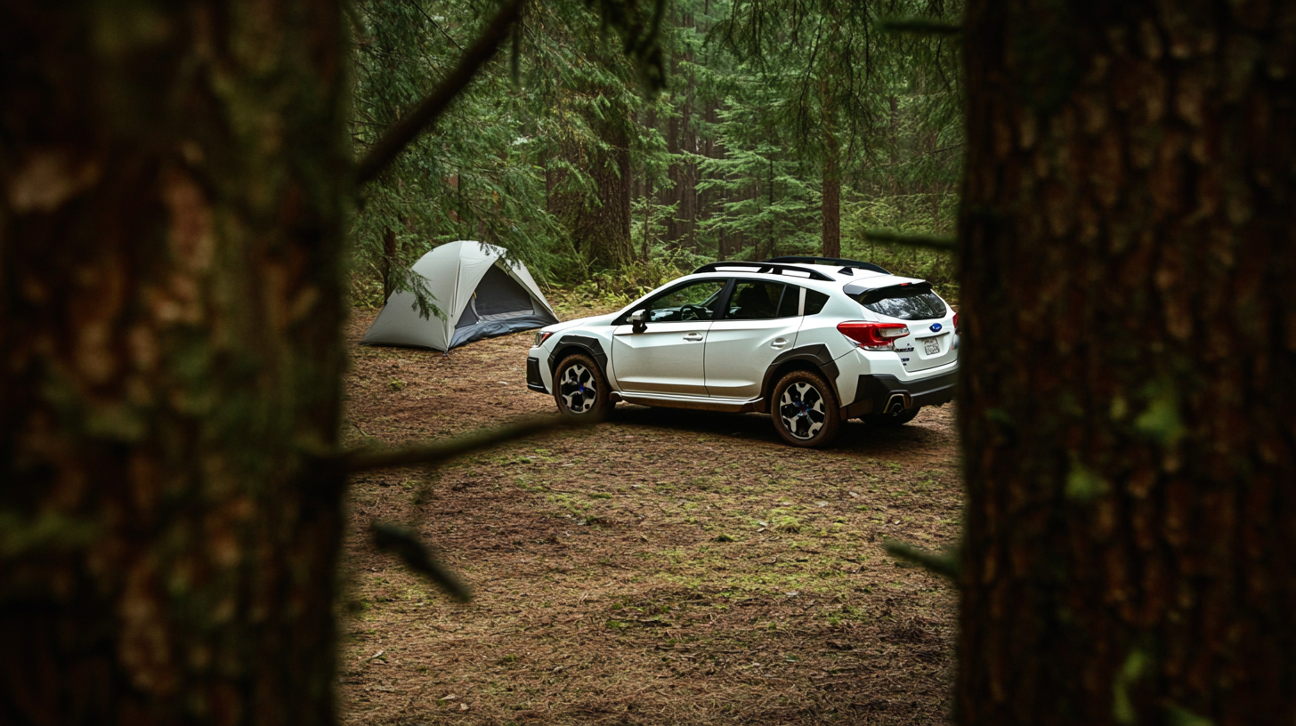 Subaru_Crosstrek_At_Campsite