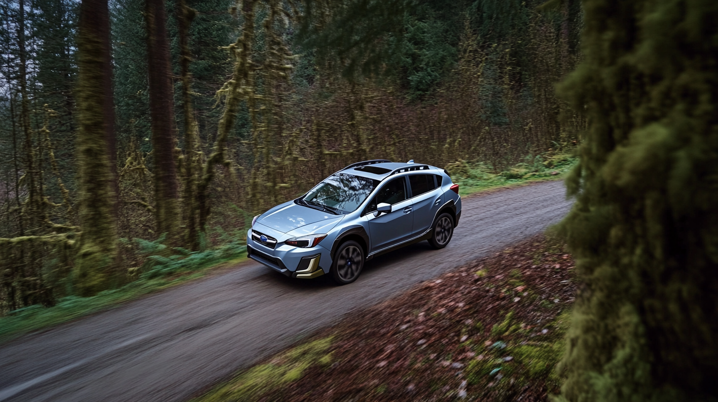 Subaru_Crosstrek_on_an_Idaho_forest_road